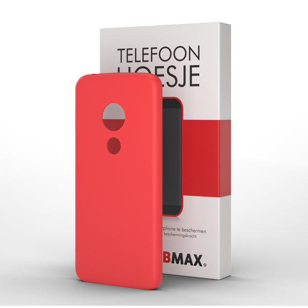 BMAX Essential Motorola Moto G6 Play Hoesje Rood
