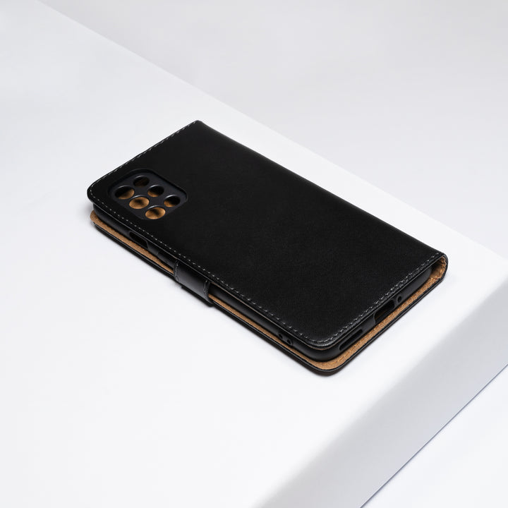 BMAX Leren flip case hoesje voor OnePlus 8T - Black/Zwart (2)