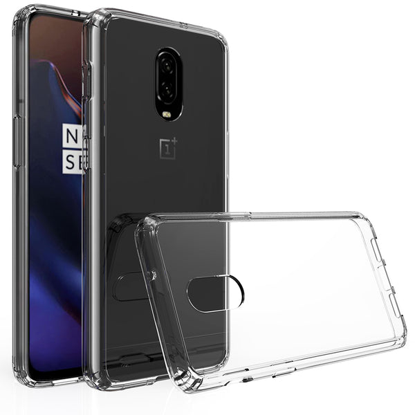 BMAX TPU hard case hoesje voor OnePlus 6T - Transparant