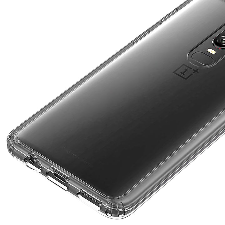 BMAX TPU hard case hoesje voor OnePlus 6 - Transparant (3)
