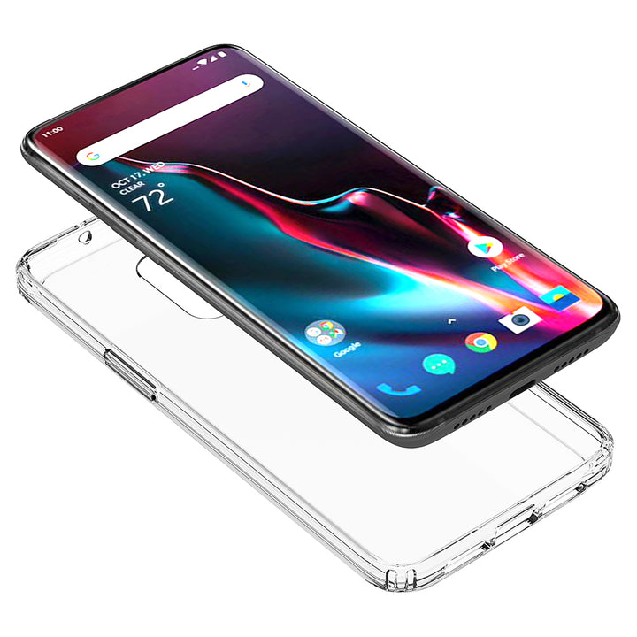 BMAX TPU hard case hoesje voor OnePlus 7 - Transparant (2)