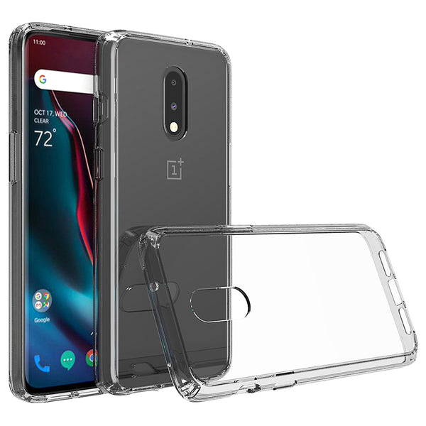 BMAX TPU hard case hoesje voor OnePlus 7 - Transparant