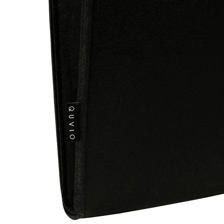 QUVIO Organizer voor bed of bank vilt - Zwart (4)