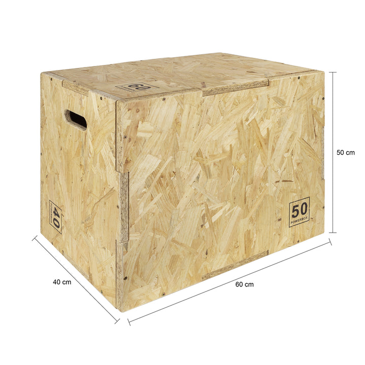 RYZOR Plyo box - 40x50x60 CM -  Hout (1)