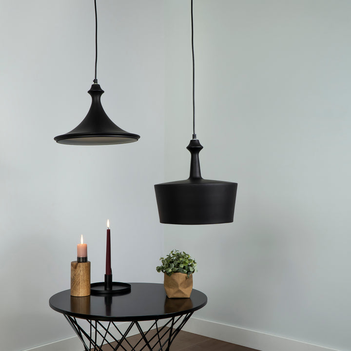 QUVIO Hanglamp rond zwart - QUV5108L-BLACK (4)
