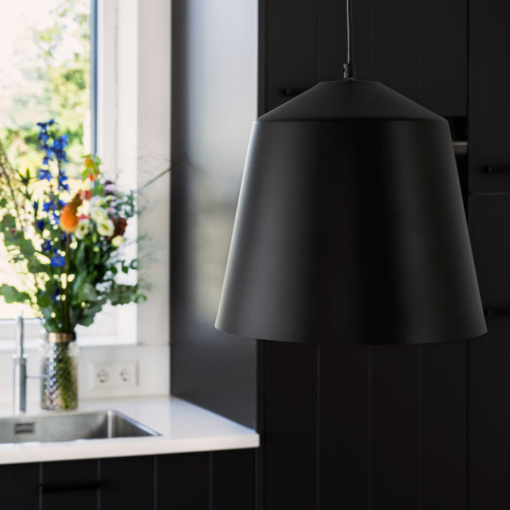 QUVIO Hanglamp langwerpig zwart  - QUV5162L-BLACK (5)