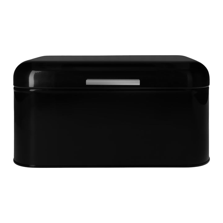 QUVIO Broodtrommel - 20 x 30 x 16 cm - Ijzer - Zwart (3)