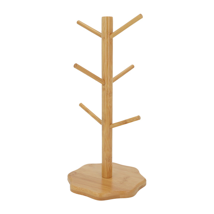 QUVIO Mokkenboom voor 6 kopjes - Hout - Bruin (1)