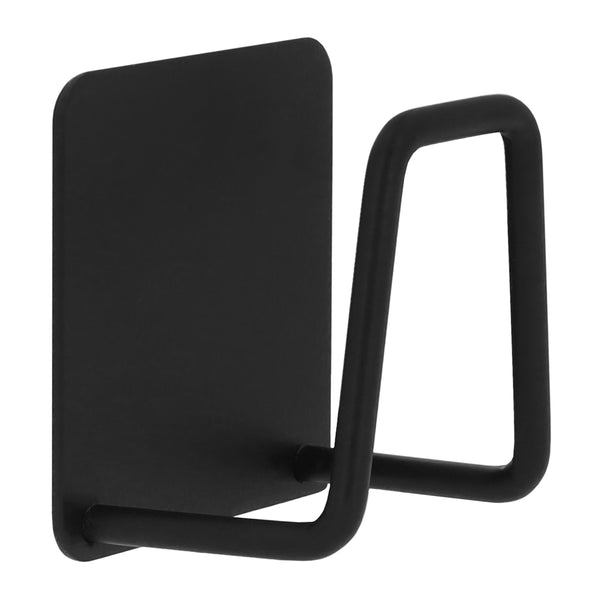 QUVIO Sponshouder - Wandmontage - RVS - Zwart