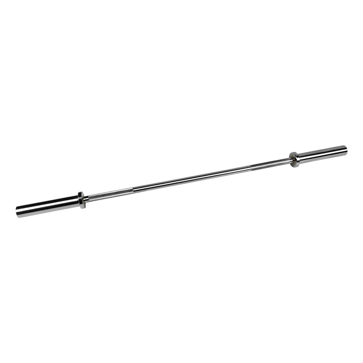 RYZOR Olympische Halterstang - 152 CM - Staal -  Zilver + Halterschijf - 25 KG - Gietijzer - Grijs - 1 Paar (5)