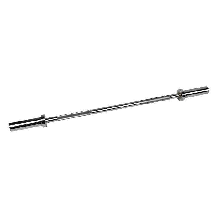 RYZOR Olympische Halterstang - 120 CM - Staal -  Zilver + Halterschijf - 25 KG - Gietijzer - Grijs - 1 Paar (5)
