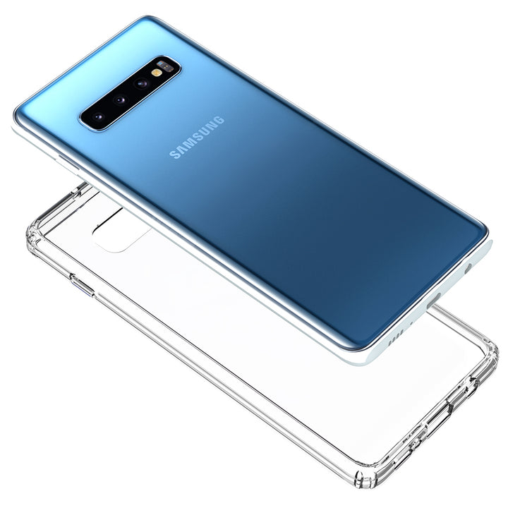 BMAX TPU hard case hoesje voor Samsung Galaxy S10 Plus - Transparant (2)