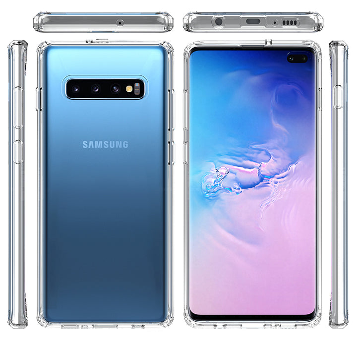 BMAX TPU hard case hoesje voor Samsung Galaxy S10 Plus - Transparant (3)