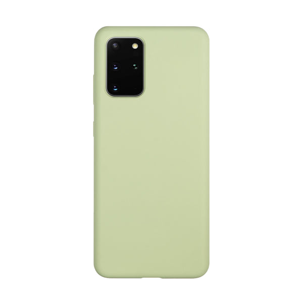 BMAX Liquid silicone case hoesje voor Samsung Galaxy S20 Plus - Mint Green/Mintgroen