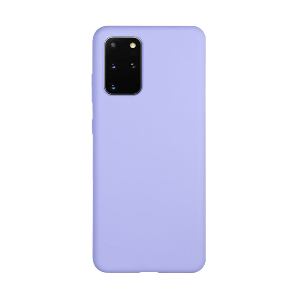BMAX Liquid silicone case hoesje voor Samsung Galaxy S20 Plus - Mist Blue/Lichtpaars