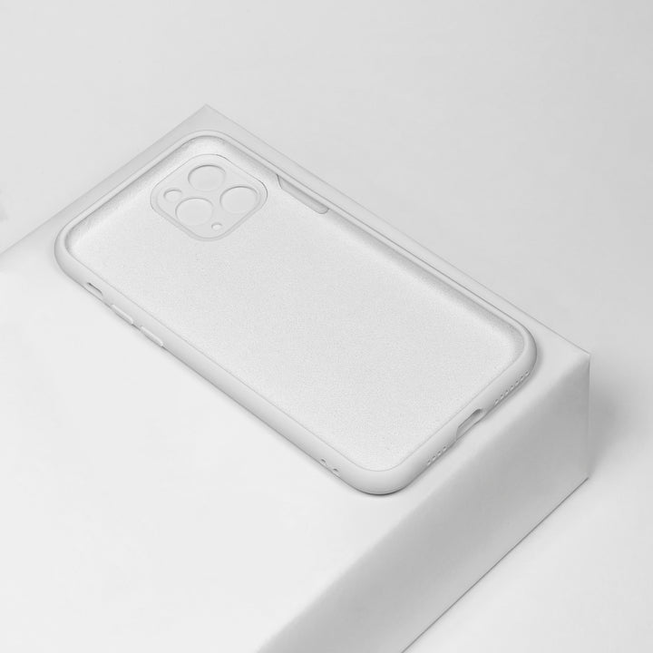 BMAX Liquid silicone case hoesje voor iPhone 11 Pro Max - White/Wit (2)