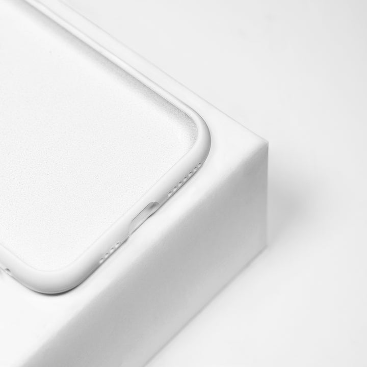 BMAX Liquid silicone case hoesje voor iPhone 11 Pro Max - White/Wit (3)