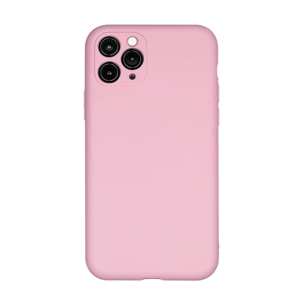 BMAX Liquid silicone case hoesje voor iPhone 11 Pro - Pink/Lichtroze