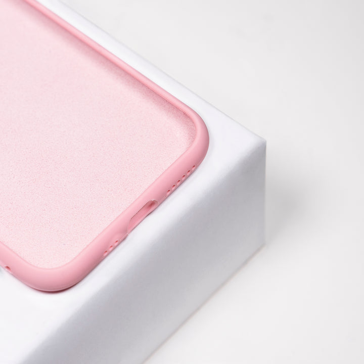 BMAX Liquid silicone case hoesje voor iPhone 11 Pro - Pink/Lichtroze (3)
