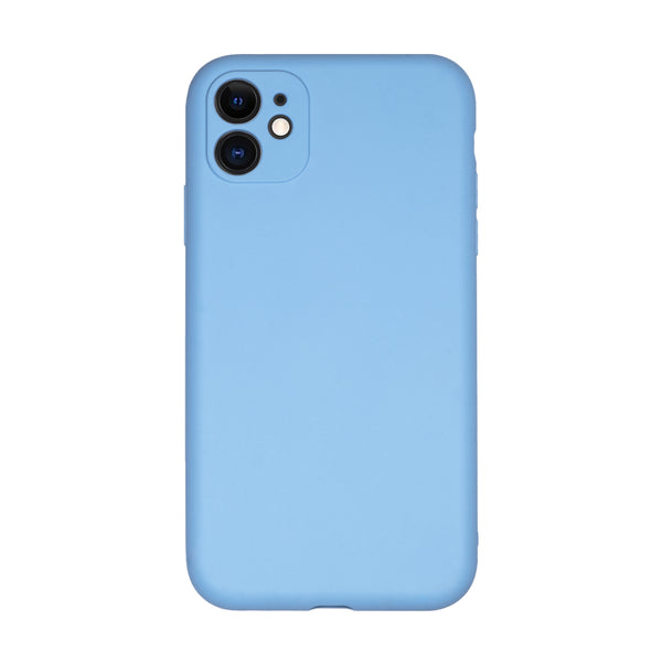BMAX Liquid silicone case hoesje voor iPhone 11 - Cornflower Blue/Lichtblauw