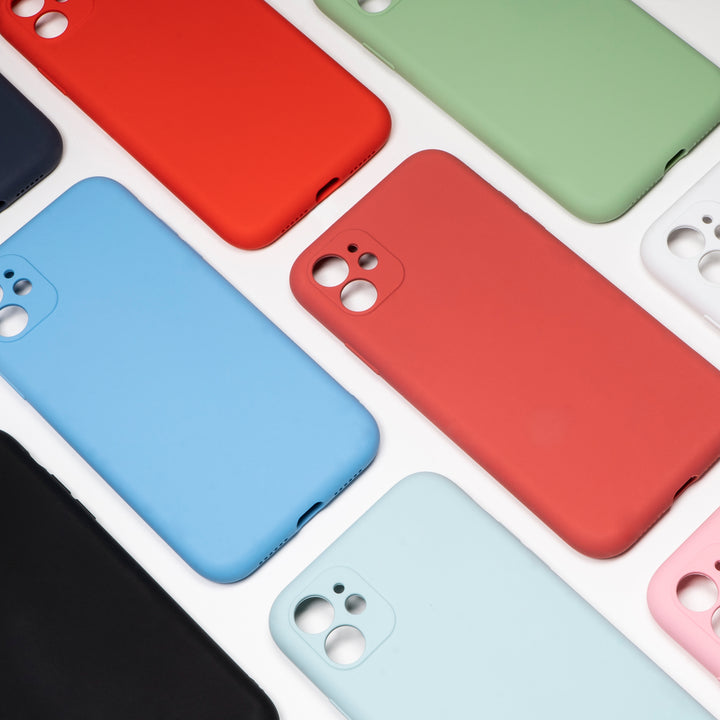 BMAX Liquid silicone case hoesje voor iPhone 11 - Cornflower Blue/Lichtblauw (4)