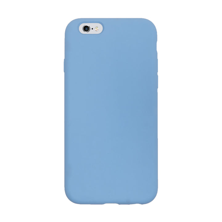 BMAX Liquid silicone case hoesje voor iPhone 6/6s Plus - Cornflower/Lichtblauw