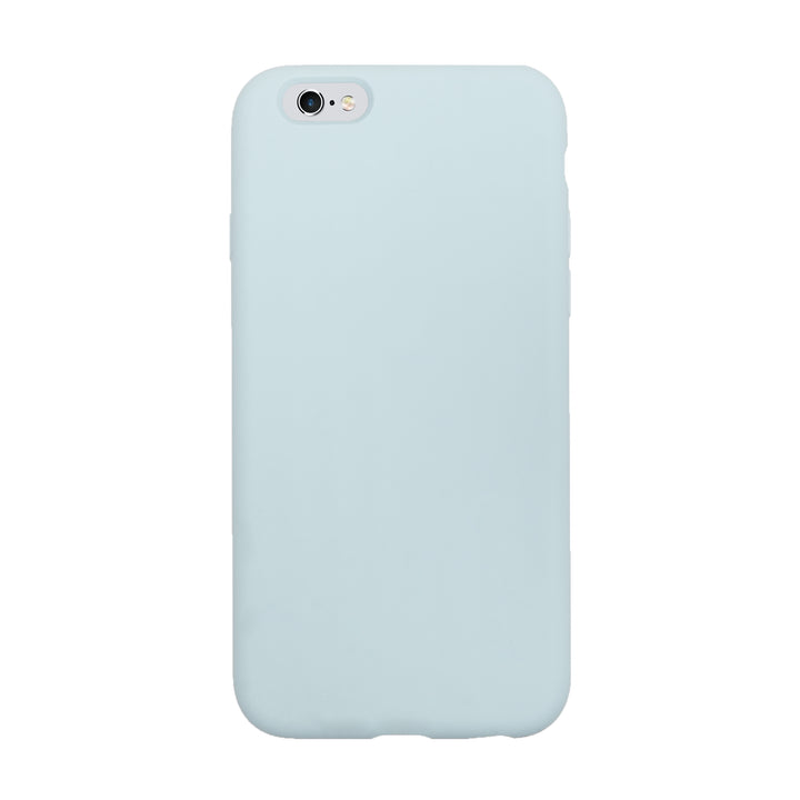 BMAX Liquid silicone case hoesje voor iPhone 6/6s Plus - Sea Blue/Zeeblauw
