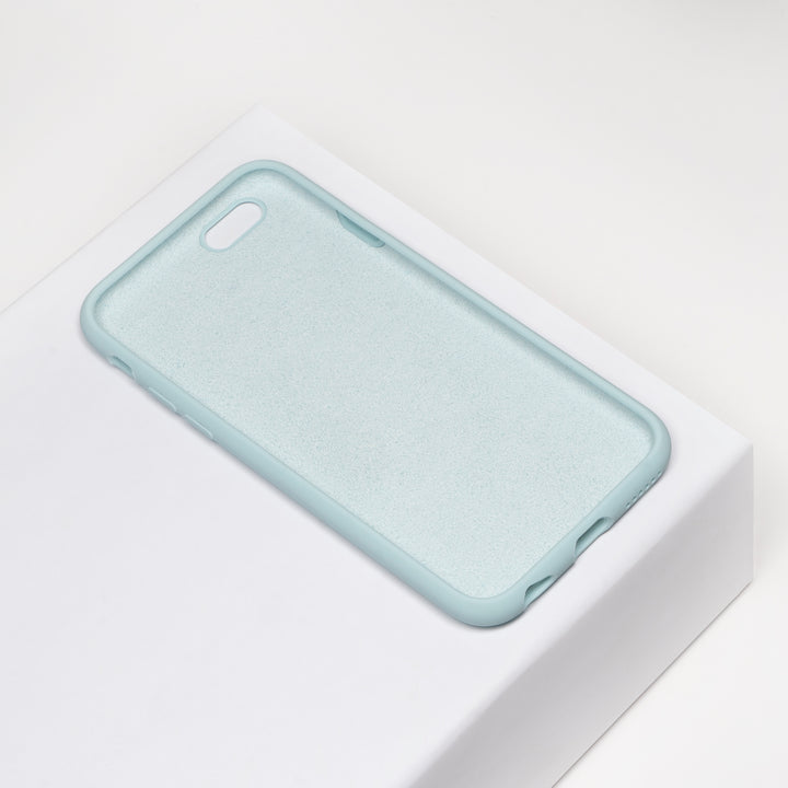 BMAX Liquid silicone case hoesje voor iPhone 6/6s Plus - Sea Blue/Zeeblauw (2)