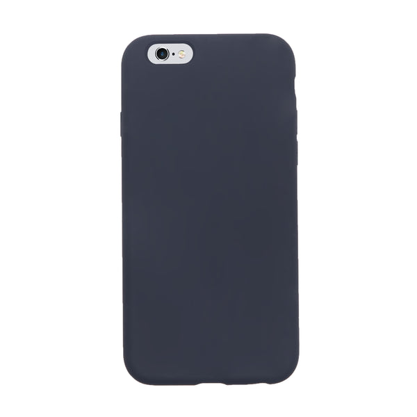 BMAX Liquid silicone case hoesje voor iPhone 6/6s Plus - Midnight Blue/Donkerblauw