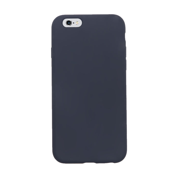 BMAX Liquid silicone case hoesje voor iPhone 6/6s Plus - Midnight Blue/Donkerblauw