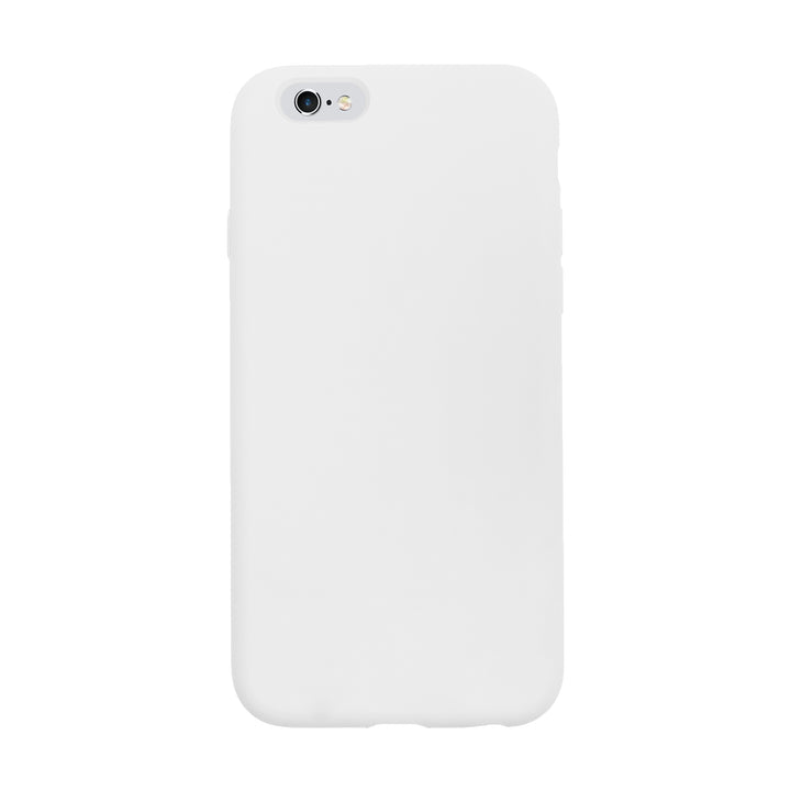BMAX Liquid silicone case hoesje voor iPhone 6/6s Plus - White/Wit