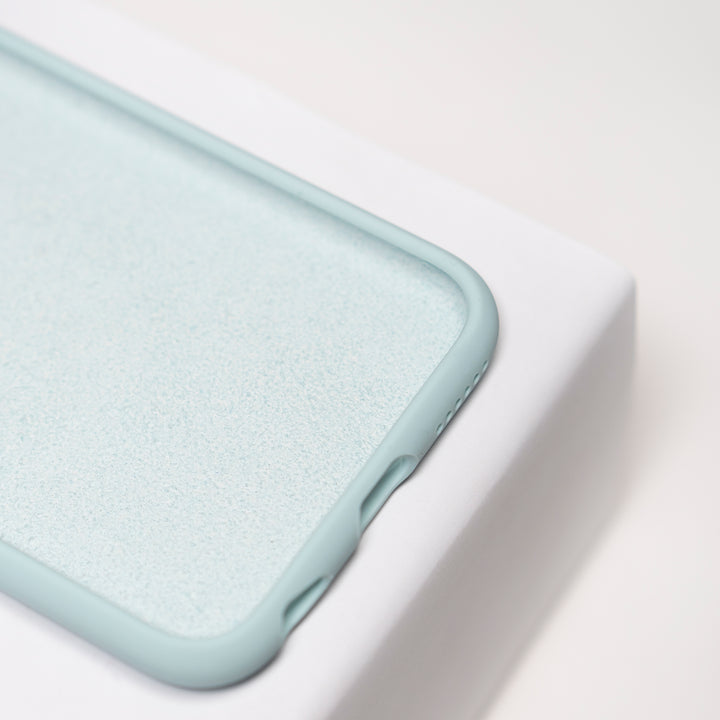 BMAX Liquid silicone case hoesje voor iPhone 6/6s - Sea Blue/Zeeblauw (3)