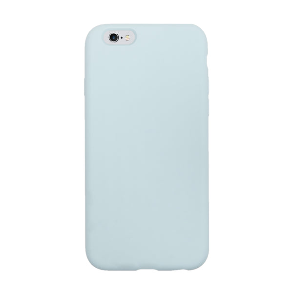 BMAX Liquid silicone case hoesje voor iPhone 6/6s - Sea Blue/Zeeblauw