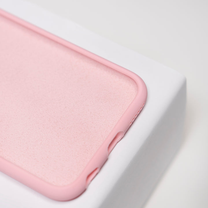 BMAX Liquid silicone case hoesje voor iPhone 6/6s - Pink/Lichtroze (3)