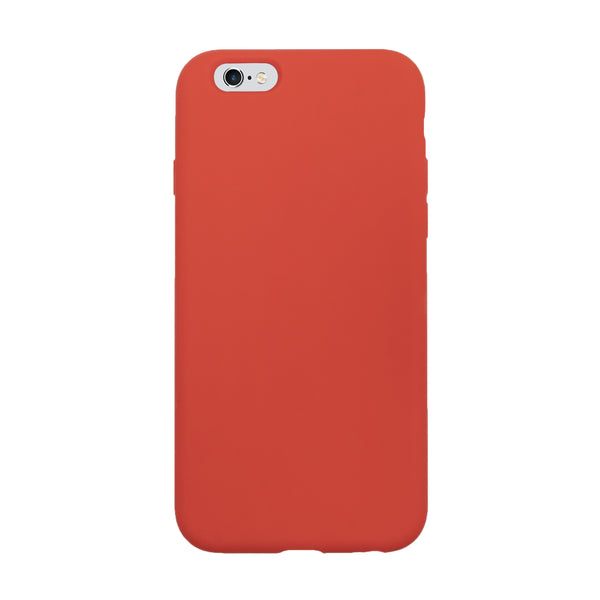 BMAX Liquid silicone case hoesje voor iPhone 6/6s - Red/Rood