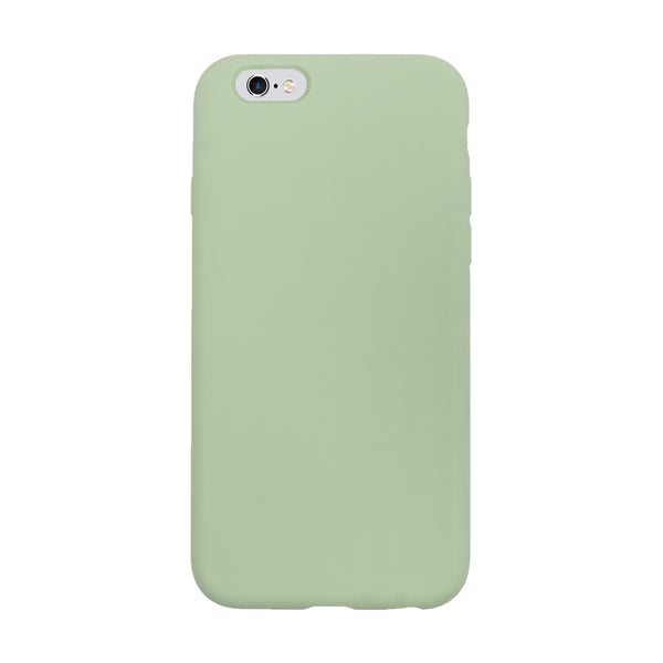 BMAX Liquid silicone case hoesje voor iPhone 6/6s - Spearmint/Mintgroen