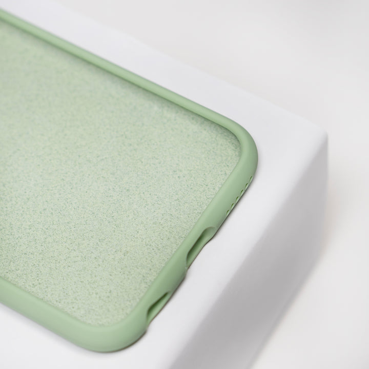 BMAX Liquid silicone case hoesje voor iPhone 6/6s - Spearmint/Mintgroen (3)