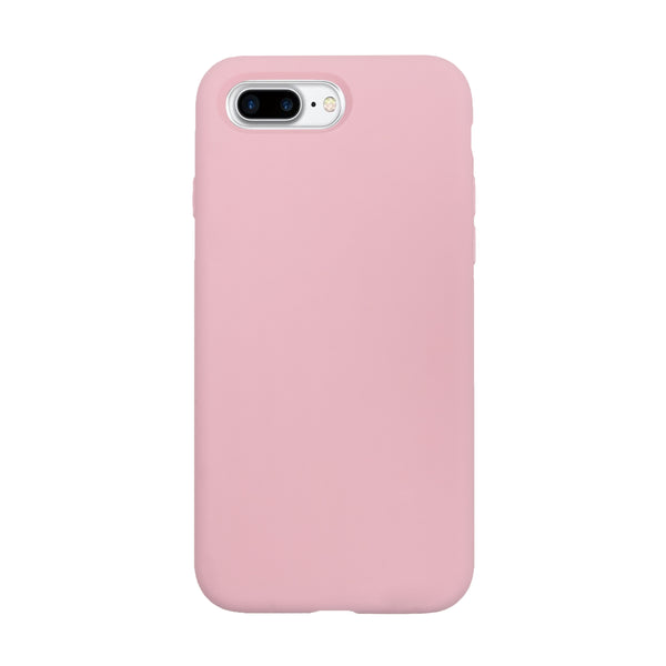 BMAX Liquid silicone case hoesje voor iPhone 7/8 Plus - Pink/Lichtroze