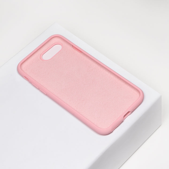 BMAX Liquid silicone case hoesje voor iPhone 7/8 Plus - Pink/Lichtroze (2)