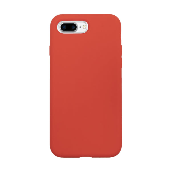 BMAX Liquid silicone case hoesje voor iPhone 7/8 Plus - Red/Rood