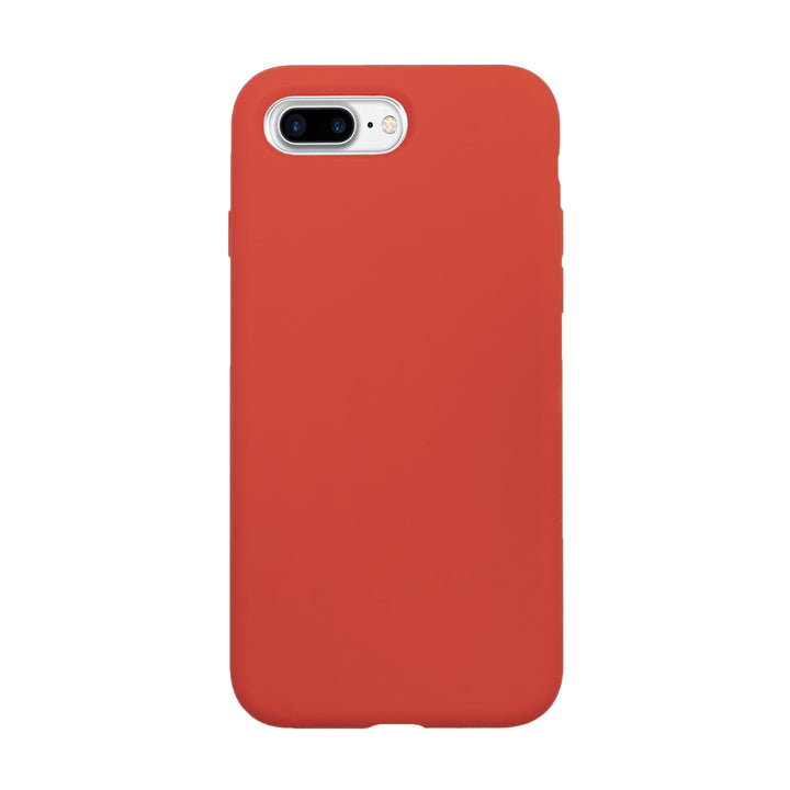 BMAX Liquid silicone case hoesje voor iPhone 7/8 Plus - Red/Rood