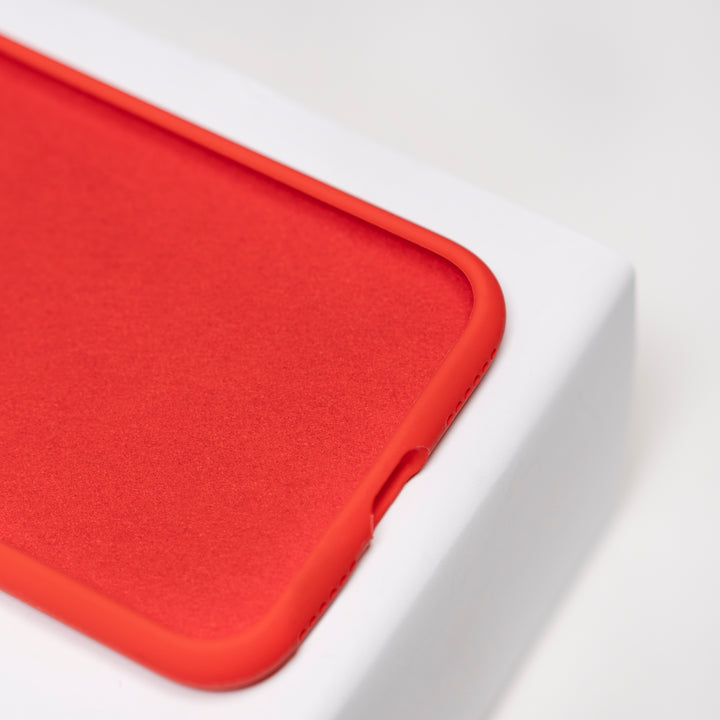 BMAX Liquid silicone case hoesje voor iPhone 7/8 Plus - Red/Rood (3)