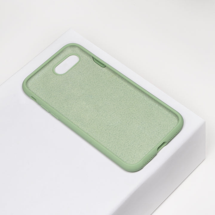 BMAX Liquid silicone case hoesje voor iPhone 7/8 Plus - Spearmint/Mintgroen (2)