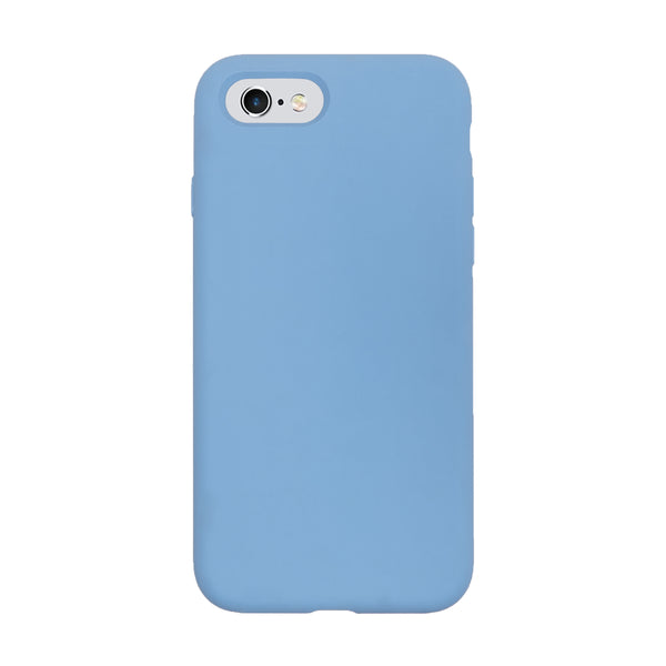 BMAX Liquid silicone case hoesje voor iPhone 7/8 - Cornflower Blue/Lichtblauw