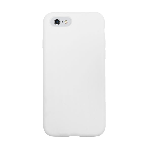 BMAX Liquid silicone case hoesje voor iPhone 7/8 - White/Wit