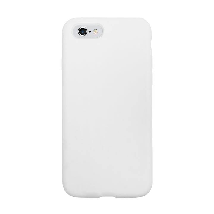 BMAX Liquid silicone case hoesje voor iPhone 7/8 - White/Wit