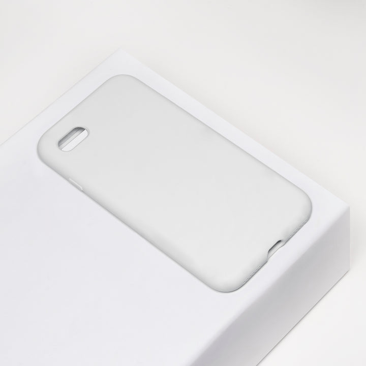 BMAX Liquid silicone case hoesje voor iPhone 7/8 - White/Wit (1)