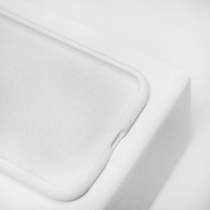 BMAX Liquid silicone case hoesje voor iPhone 7/8 - White/Wit (3)
