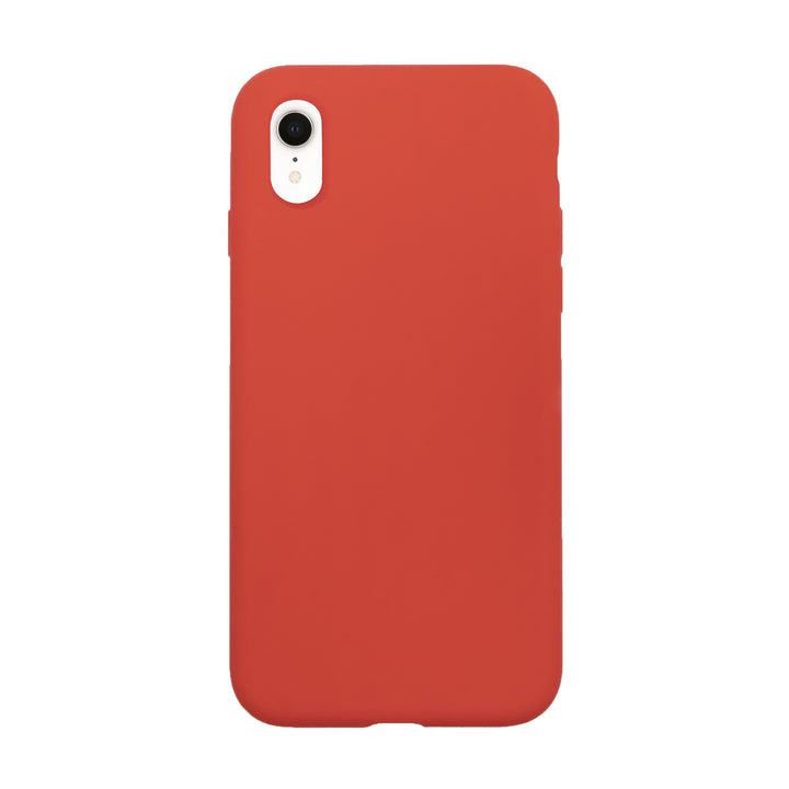 BMAX Liquid silicone case hoesje voor iPhone Xr - Red/Rood