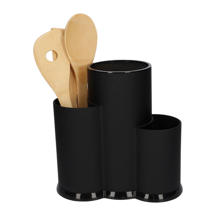 QUVIO Keuken aanrecht organizer - Plastic - Zwart (4)